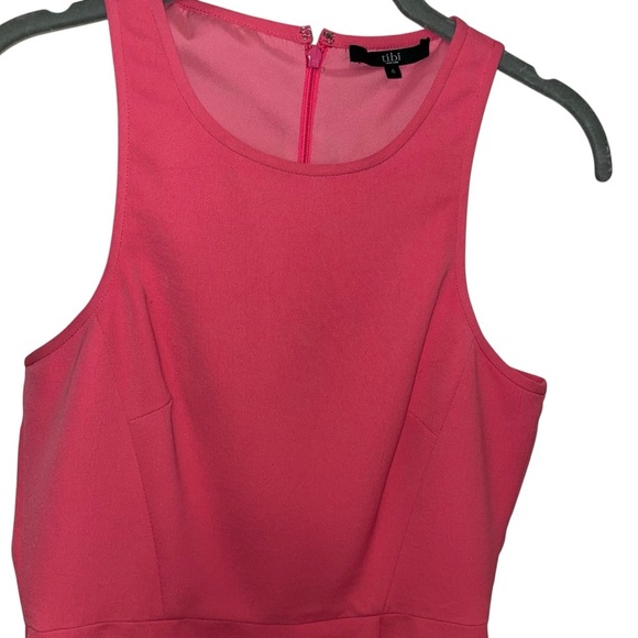 Tibi hot pink fuchsia sleeveless top shirt like new 4 - Picture 2 of 6